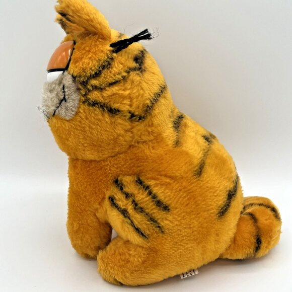 Vintage Garfield Cat Plush Sitting Stuffed Animal 9.25" - Picture 5 of 10